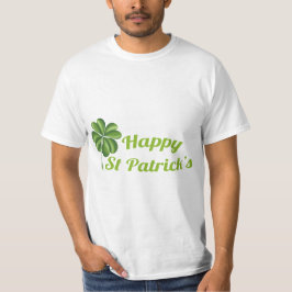 Camiseta Duende Alegre Ilustração 3D do Dia de São Patrício