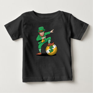 Camiseta Duende Dabbing Engraçado Dia de São Patrício