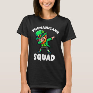 Camiseta Duende Dabbing Travessuras do Dia de São Patrício