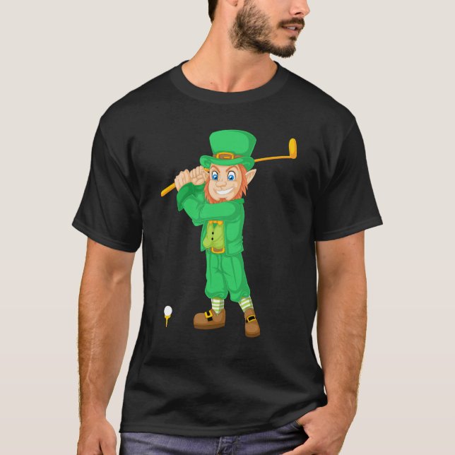 Camiseta duende de golfe (Frente)