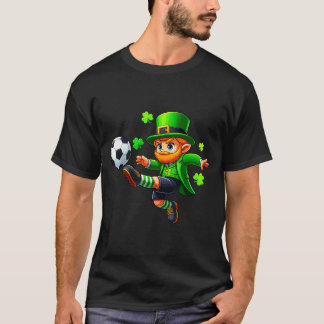 Camiseta Duende engraçado Irlandês Futebol St Patricks Home