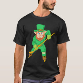 Camiseta duende jogando hóquei