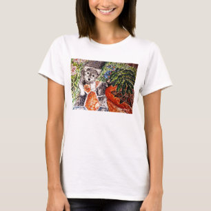 Camiseta Duende no jardim