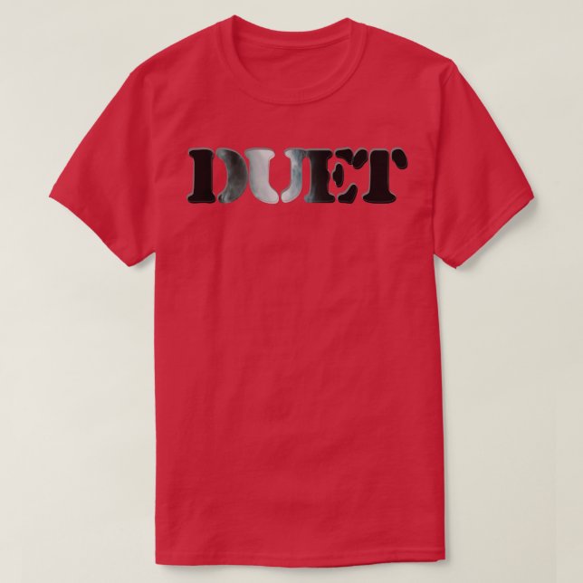 CAMISETA DUET (Frente do Design)