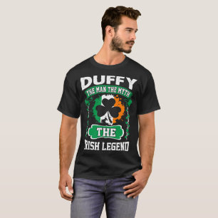 Camiseta Duffy o homem a rua irlandesa Patricks da legenda