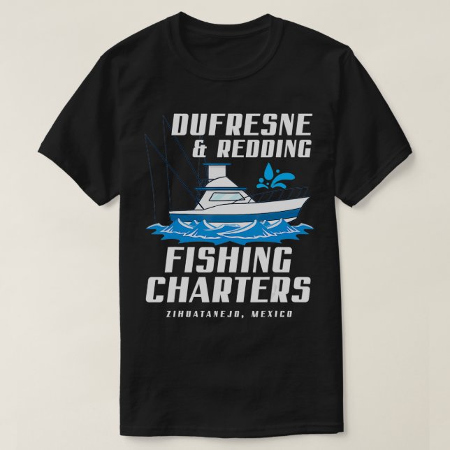 Camiseta DUFRESNE and REDDING Fishing Charters  (Frente do Design)