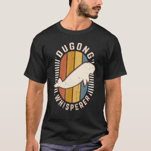 Camiseta Dugong Whisperer Vintage Retro Animal Love