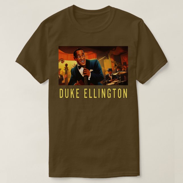 Camiseta Duke Ellington (Frente do Design)