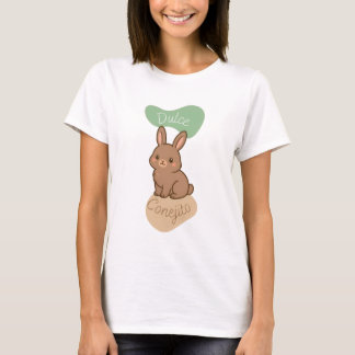 Camiseta dulce conejito
