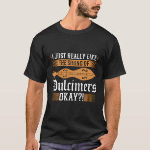 Camiseta Dulcimer Sound Da Montanha Dulcimer Appalachian