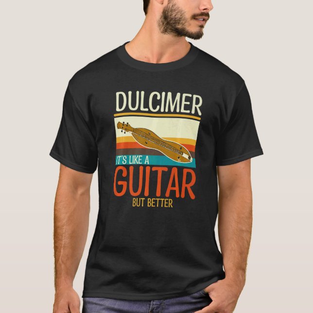 Camiseta Dulcimer  Violão  Dulcimer  4 (Frente)
