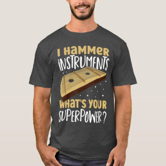 Camiseta Dulcimerista Dulcimes Música Dulcimer Perkutido vi