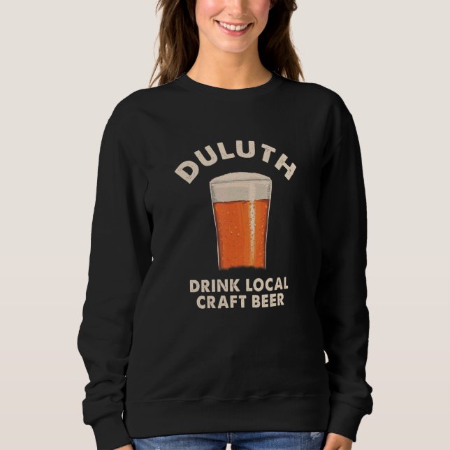 Camiseta Duluth Beer Artesanato Local Beer Minnesota Bebend (Frente)