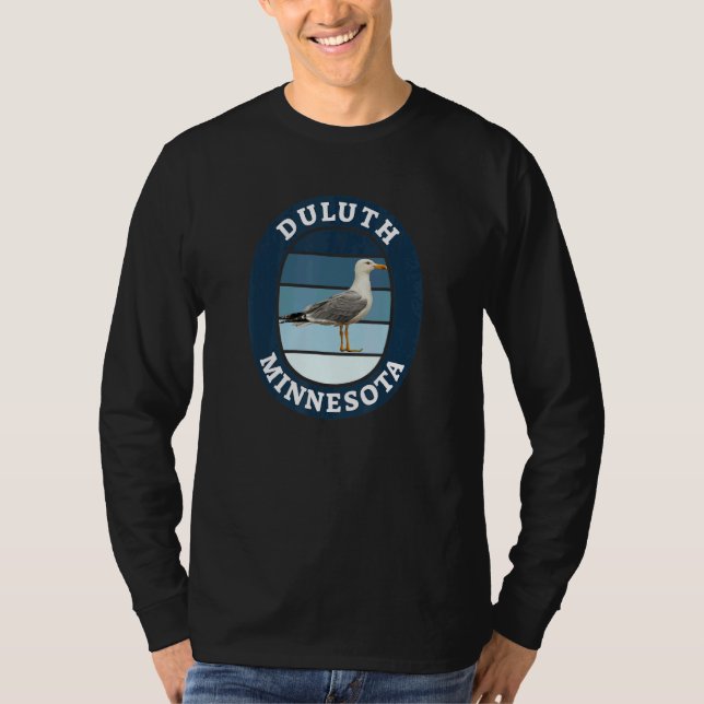 Camiseta Duluth Minnesota Duluth Mn Seagull (Frente)