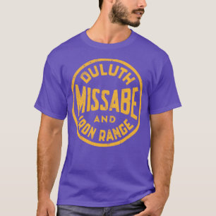Camiseta Duluth Miscarable and Iron Range Rail