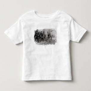 Camiseta Dumas, Hugo e Balzac procurando sua admissão
