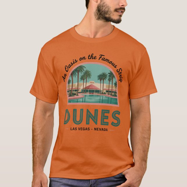 Camiseta Dunas - Oásis na Faixa (2) (Frente)