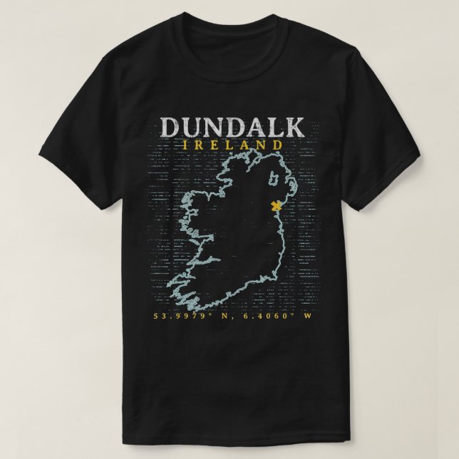 Camiseta Dundalk Irlanda (Frente do Design)