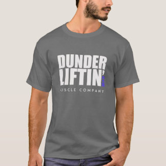Camiseta Dunder Lifting Gym Muscle Company Dark version
