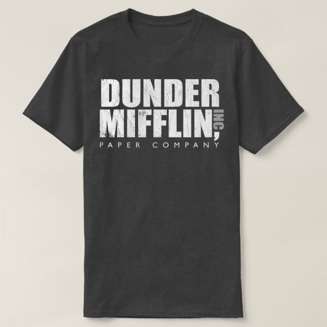 Camiseta Dunder MifflinOffice (Frente do Design)