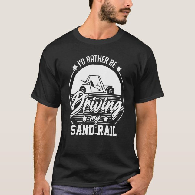 Camiseta Dune Buggy Sand Rail Carro Racing Beach Desert Rc  (Frente)