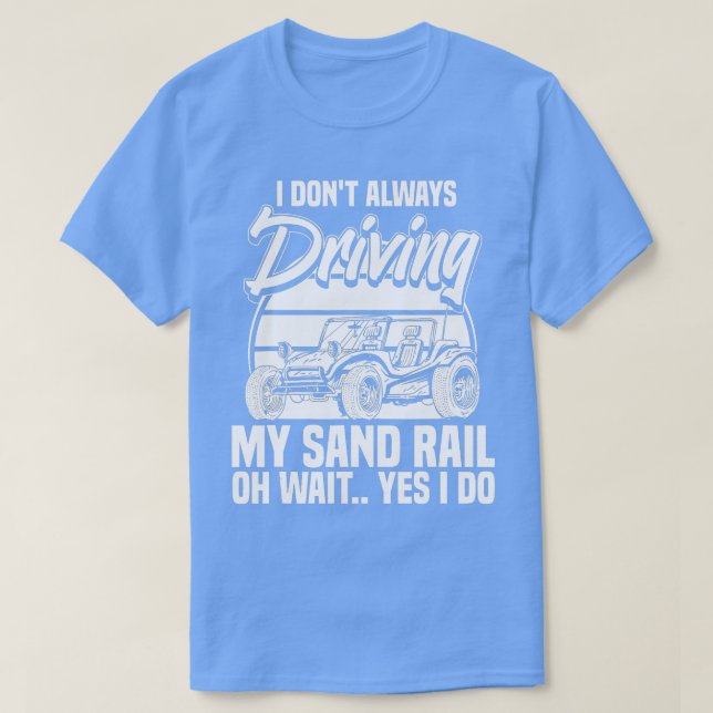 Camiseta Dune Buggy Sand Rail Carro Racing Beach Desert Rc  (Frente do Design)