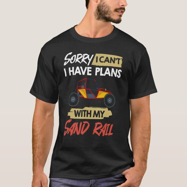 Camiseta Dune Buggy Sand Rail Carro Racing Beach Desert Rc  (Frente)