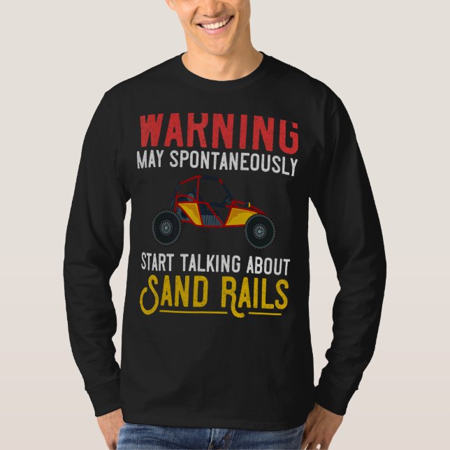 Camiseta Dune Buggy Sand Rail Carro Racing Beach Desert Rc  (Frente)