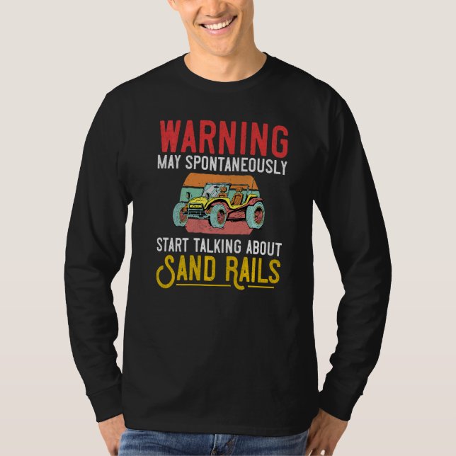 Camiseta Dune Buggy Sand Rail Carro Racing Beach Desert Rc  (Frente)