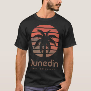 Camiseta Dunedin Nova Zelândia Viagem Holiday Souvenir Beac