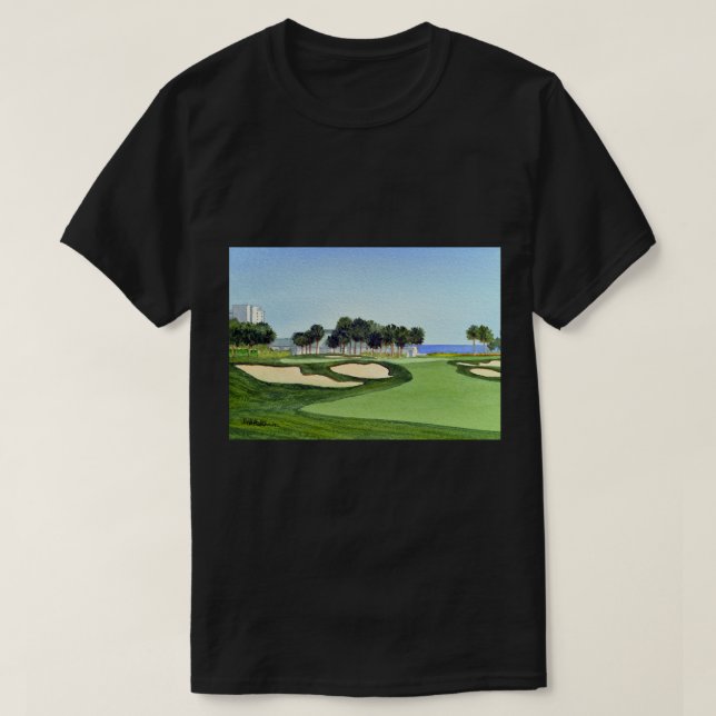 Camiseta Dunes Golf Club Myrtle Beach Carolina do Sul (Frente do Design)