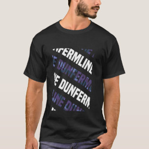 Camiseta Dunfermline Camo Pattern Purple Camouflage