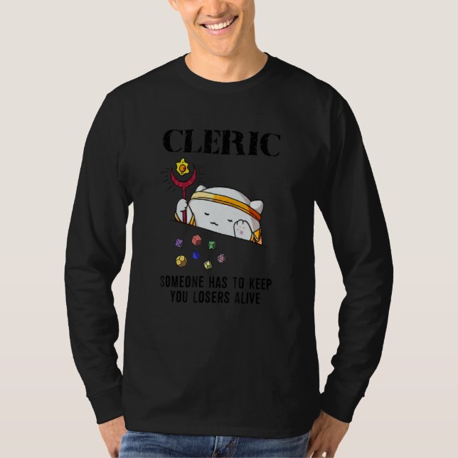 Camiseta Dungeon Crawler, Dragão Mestre, Dm Gaming Cat Cler (Frente)