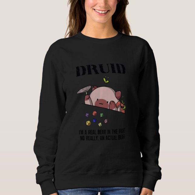 Camiseta Dungeon Crawler Dragon Mestre Dm Gaming Druid (Frente)