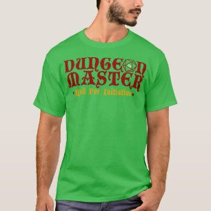 Camiseta Dungeon Master Roll para Iniciativa