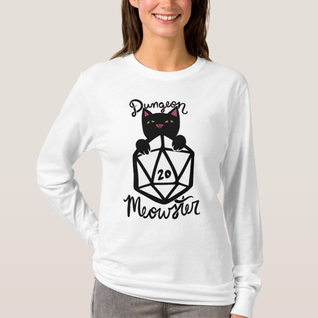 Camiseta Dungeon Meowster (Frente)