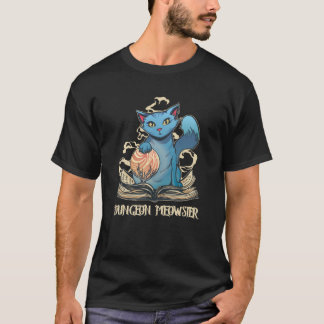 Camiseta Dungeon Meowster Nerdy Gamer Cat
