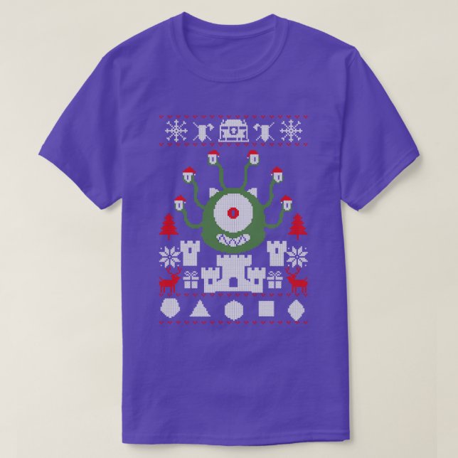 Camiseta Dungeon Xmas (Frente do Design)