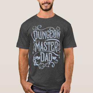 Camiseta Dungeons Dragon Dia de os pais Dungeon Master Pai 