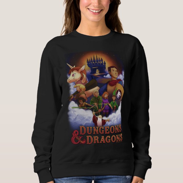 Camiseta Dungeons & Dragons Group Shot Epic Poster (Frente)