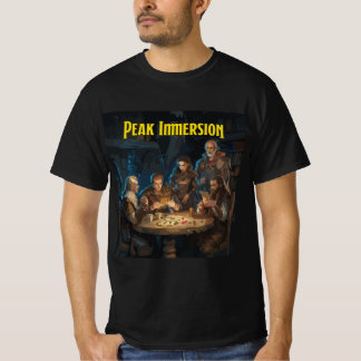 Camiseta Dungeons e dragões Imersão de pico