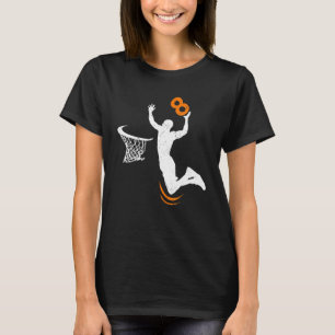 Camiseta Dunk, 8 anos, 8 Festas de aniversário