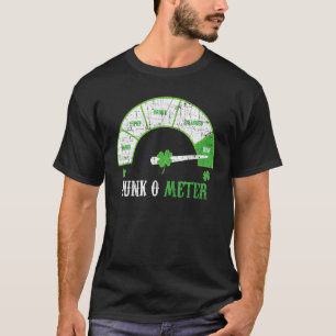 Camiseta Dunk O Meter Beer Irish Beer Bebendo Drinker