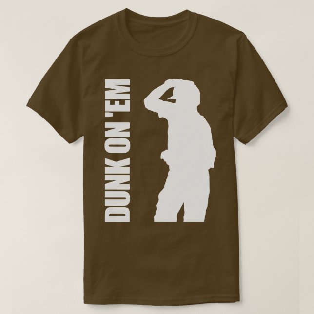 Camiseta Dunk On Em TShirt 5 (Frente do Design)