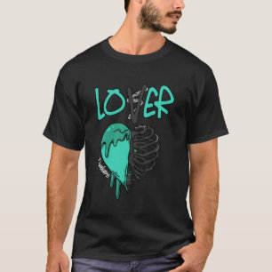 Camiseta Dunkare Perdedora Lover Trazendo Verde Preto Brilh