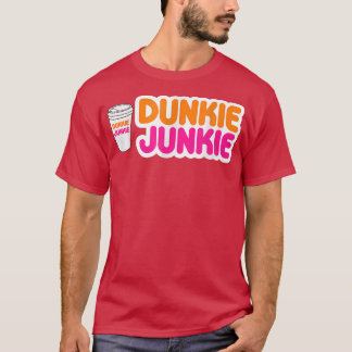 Camiseta Dunkie Junkie Coffee Love Funny Coffee Saying 2022