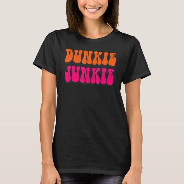 Camiseta Dunkie Junkie Unisex Café 1 (Frente)