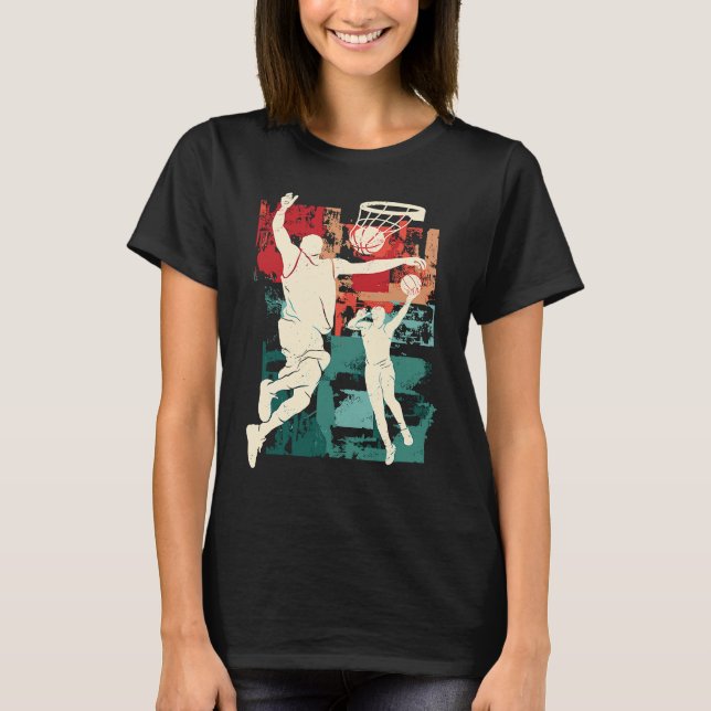 Camiseta Dunking Basketball (Frente)
