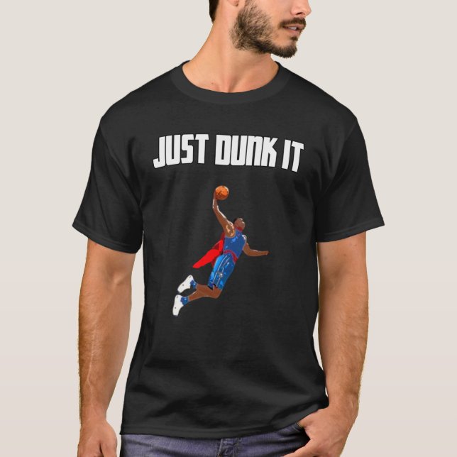 Camiseta Dunking de Basquete (Frente)