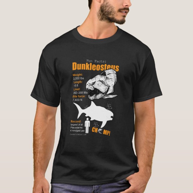 Camiseta Dunkleosteus (Frente)